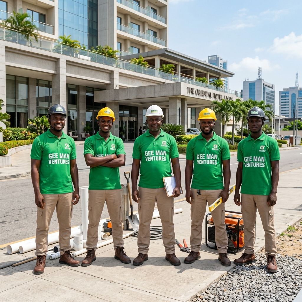 Gee Man Team conducting site inspection